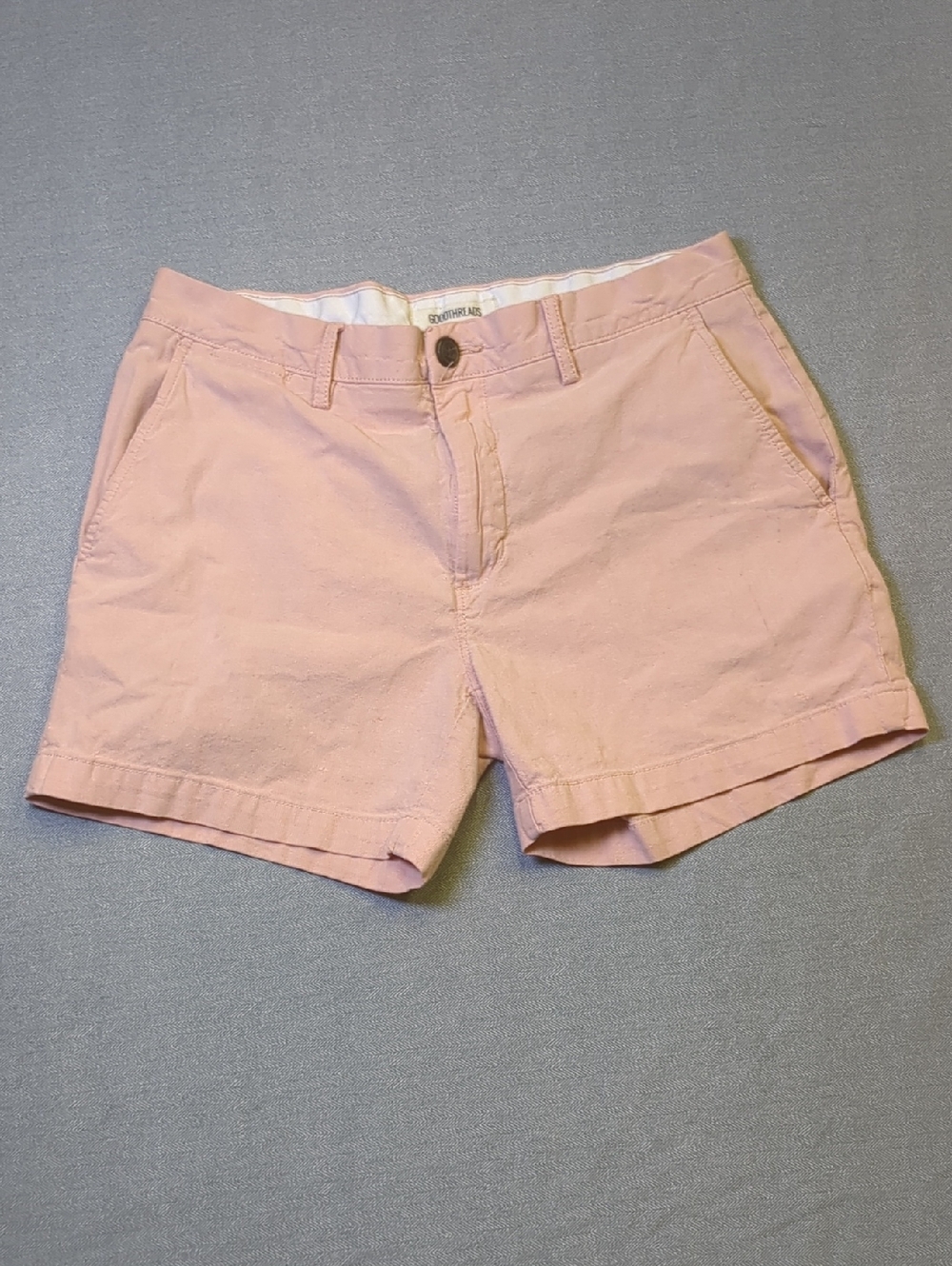 Goodthreads Men's 30 Light Peach Pastel Chino Shorts 4.5 Inseam GT1911565